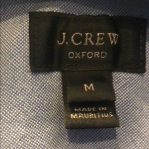 Two-tone Blue J. Crew LS Button Down